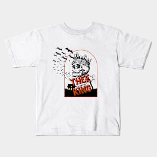 Thee Halloween King Kids T-Shirt